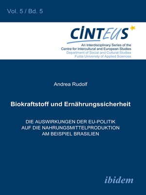 cover image of Biokraftstoffpolitik und Ernährungssicherheit